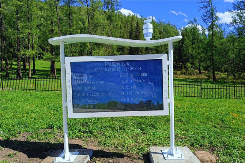 负氧离子监测站案例实拍